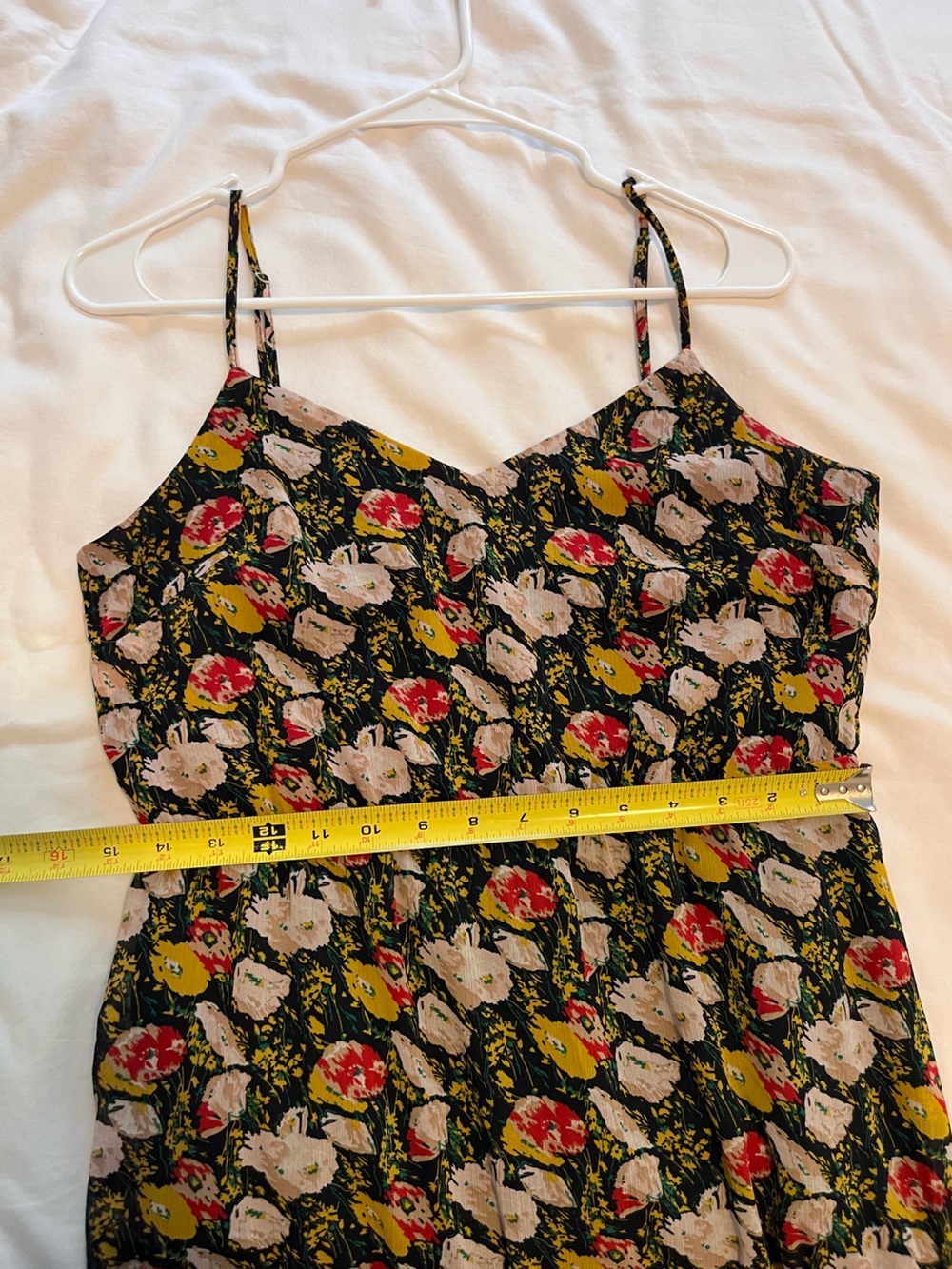 J. Crew Mercantile Sweet Pea Floral Tiered Maxi Dress Womens Size 8 - Picture 12 of 13
